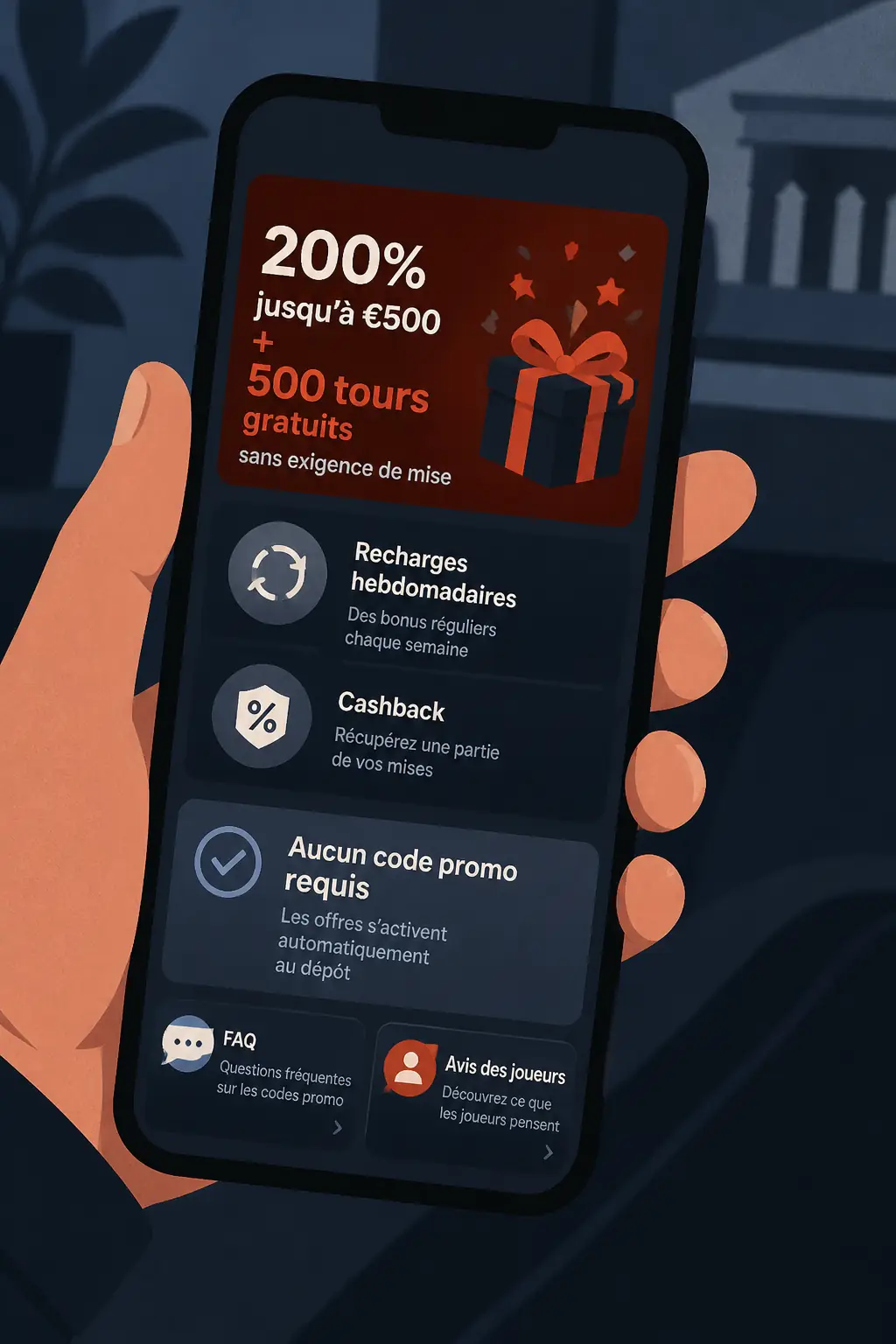 Code Promo Olympe Casino – Activez Votre Bonus Exclusif visual guide for Olympe Casino