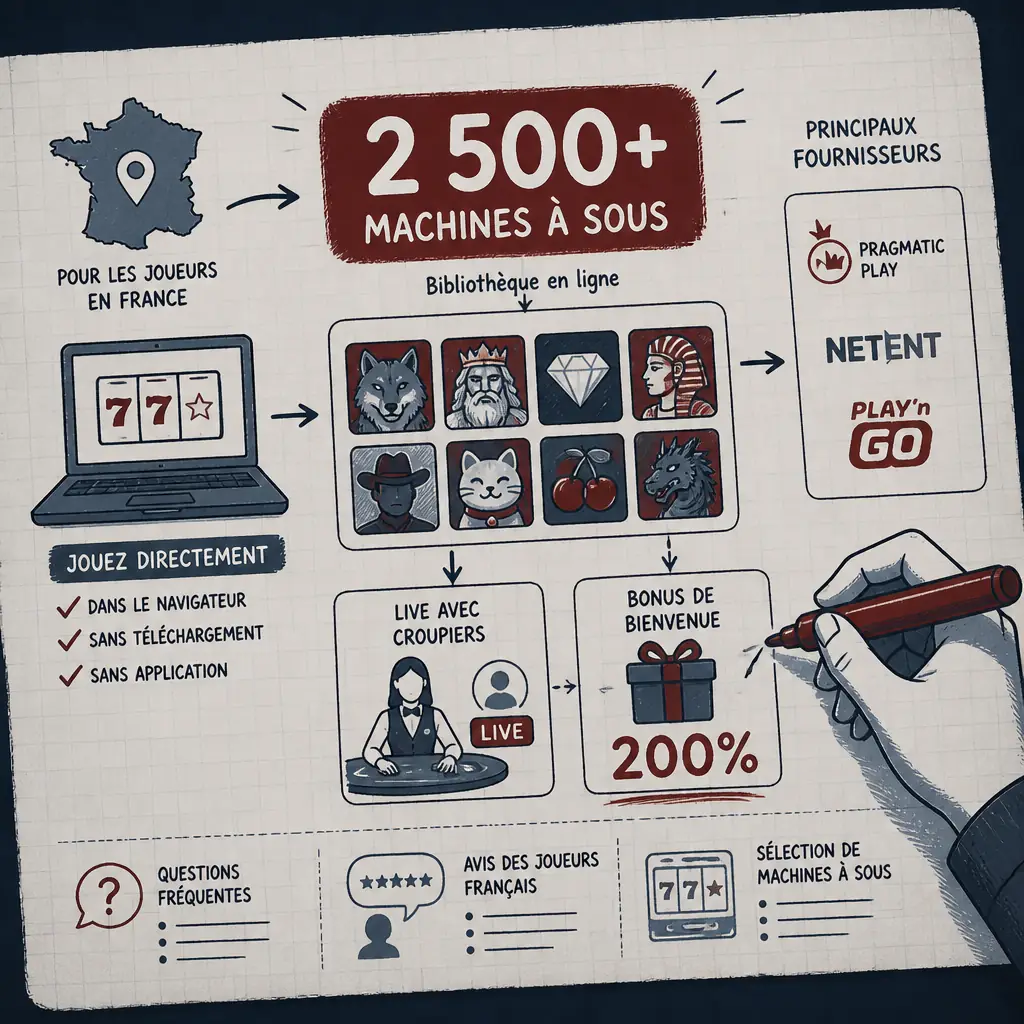 Machines à Sous Olympe Casino – 2 500+ Jeux Disponibles visual guide for Olympe Casino