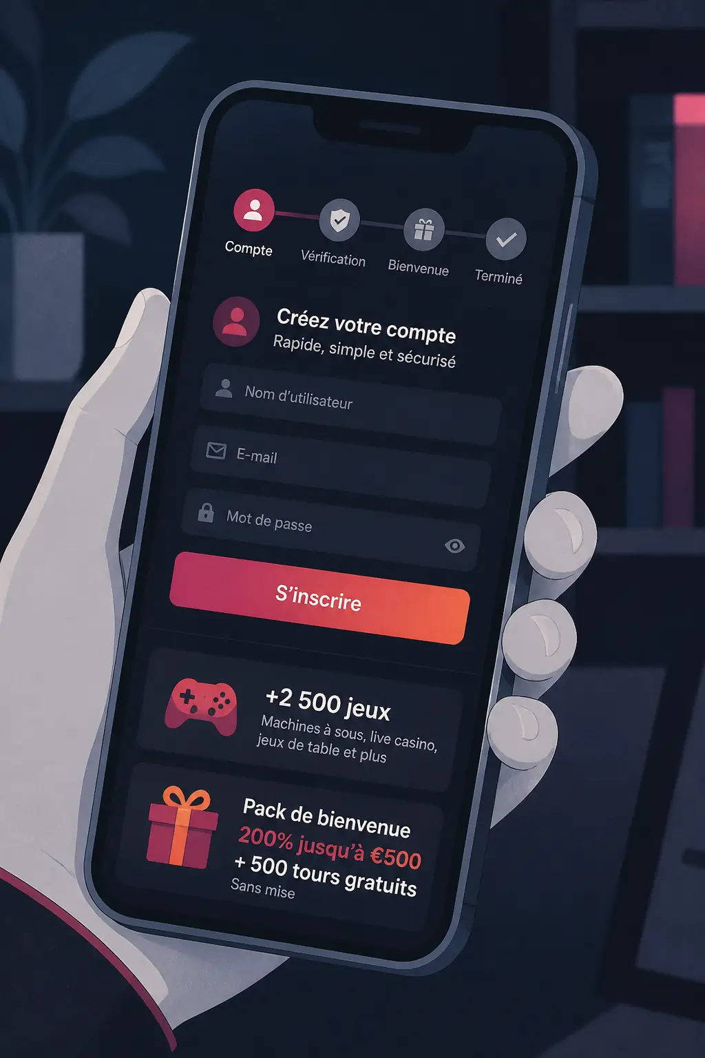 Inscription Olympe Casino – Créez Votre Compte Gratuitement visual guide for Olympe Casino